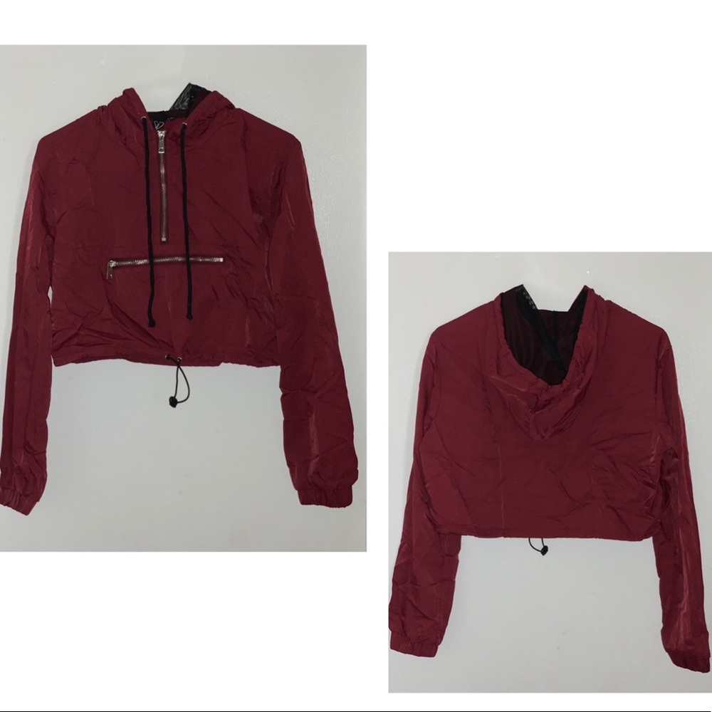 Windsor half zip windbreaker